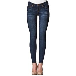 Dear John Gisele HIgh Waist DIstressed Skinny Jeans size 25
